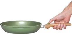 Just Vegan Koekenpan ECO Met Afneembaar Handvat 20 Cm Aluminium Groen -Kwaliteitskeukenwinkel Voor Thuis 1200x570