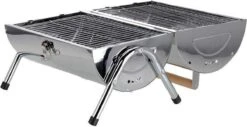 BBQ Collection Houtskoolbarbecue - Cilinder - Chroom -Kwaliteitskeukenwinkel Voor Thuis 1200x619