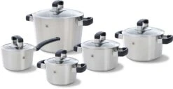 BK Conical Cool Glas Pannenset - 5-delig - Glazen Deksels - Geschikt Voor Alle Warmtebronnen -Kwaliteitskeukenwinkel Voor Thuis 1200x620 1