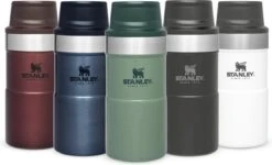 Stanley The Trigger-Action Travel Mug 0,25L - Thermosfles - Hammertone Green -Kwaliteitskeukenwinkel Voor Thuis 1200x729
