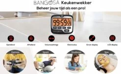 BanGosa® Magnetisch Digitale Kookwekker - Timer - RVS - Keukenwekker Digitaal - Digitale Keuken Timer - Stopwatch Met Magneet 12 BanGosa® Magnetisch Digitale Kookwekker - Timer - RVS - Keukenwekker Digitaal - Digitale Keuken Timer - Stopwatch Met Magneet -Kwaliteitskeukenwinkel Voor Thuis 1200x739 4