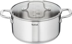Tefal Virtuoso Pannenset 5 Delig - Hoge Kookpan Ø 22 Cm + Steelpan Ø 16 Cm + Kookpannen Ø 18/20/24 Cm -Kwaliteitskeukenwinkel Voor Thuis 1200x749 1