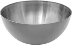 Secret De Gourmet - Slakommetjes/schaaltjes - Rvs Metaal - D19 Cm