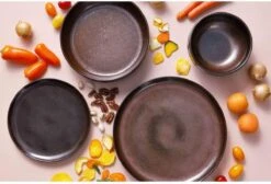 Palmer Serviesset Bama Copper Stoneware 6-persoons 24-delig Koper -Kwaliteitskeukenwinkel Voor Thuis 1200x818