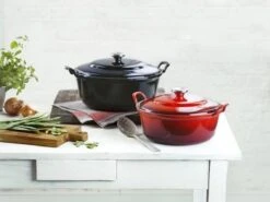 Le Creuset Braadpan Faitout Tradition Kersenrood - ø 24 Cm / 3 Liter -Kwaliteitskeukenwinkel Voor Thuis 1200x898 6