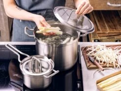 BK Q-linair Master Glas Pannenset - 5-delig - Glazen Deksel - Veilig Afgietsysteem - Inductie -Kwaliteitskeukenwinkel Voor Thuis 1200x900 65