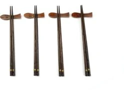 Asiansticks - Luxe Houten Chopsticks Met Houder - Sushiset Voor 4 Personen - Cadeauset -Kwaliteitskeukenwinkel Voor Thuis 1200x912 4