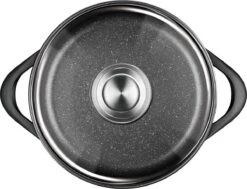 Smile 10-Delige Pannenset - Anti Aanbaklaag - Vaatwasser Bestendig - Zwart - MGK-17 -Kwaliteitskeukenwinkel Voor Thuis 1200x919 3