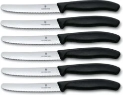Victorinox Tafelmes 6 Stuks Zwart Krom Heft -Kwaliteitskeukenwinkel Voor Thuis 1200x927 4