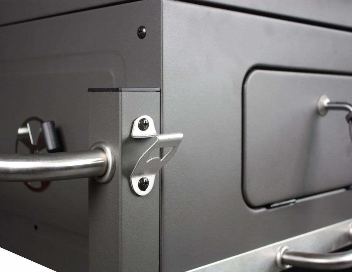 Fire Beam Houtskool Barbecue Montreal, Staal 2 Fire Beam Houtskool Barbecue Montreal, Staal - Afbeelding 2