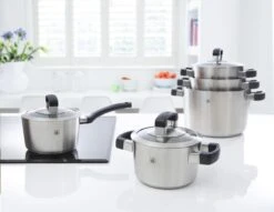 BK Conical Cool Glas Pannenset - 5-delig - Glazen Deksels - Geschikt Voor Alle Warmtebronnen -Kwaliteitskeukenwinkel Voor Thuis 1200x928 4