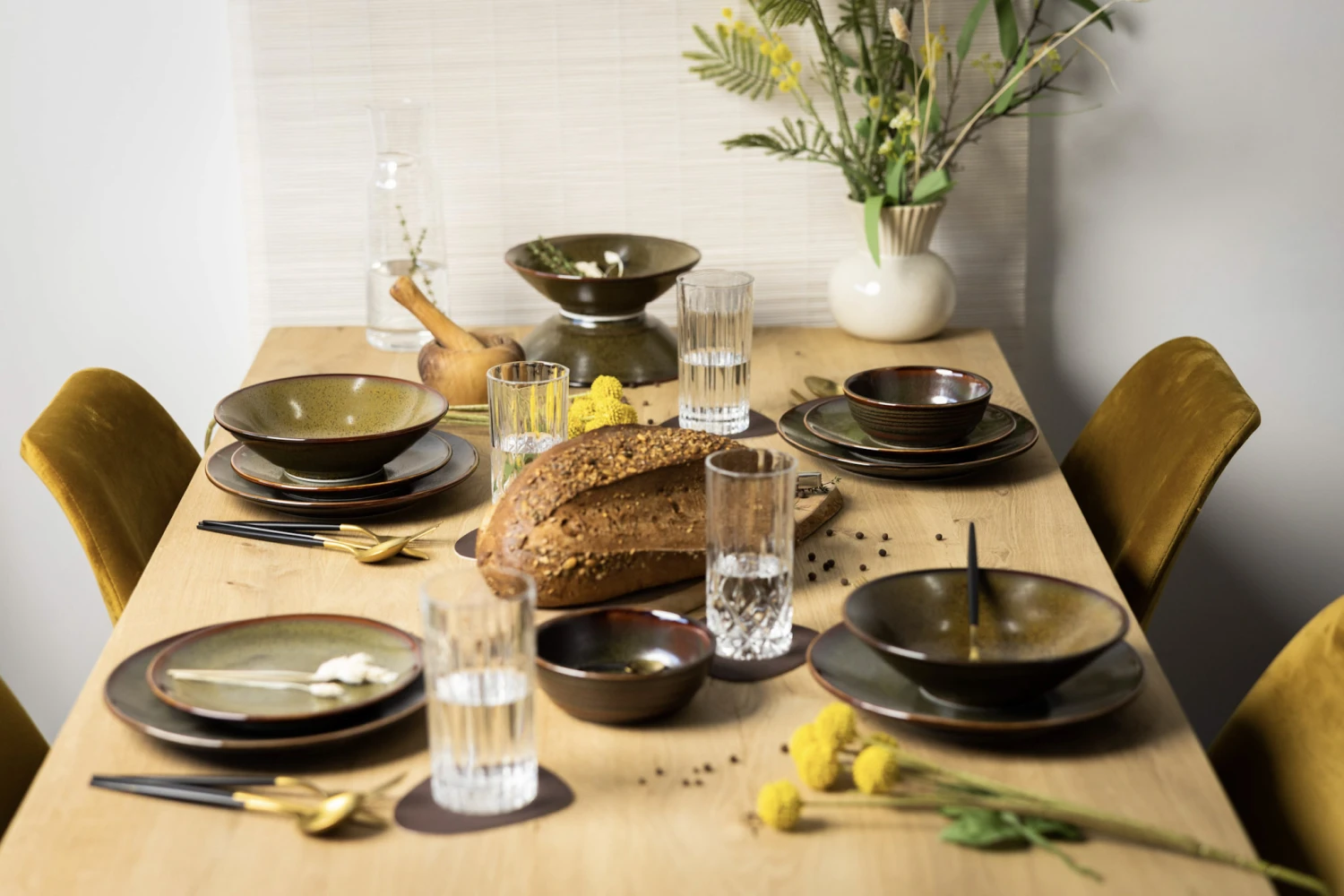 Jay Hill Serviesset Baltra - 16-delig / 4 Personen - Bruin 3 Jay Hill Serviesset Baltra - 16-delig / 4 Personen - Bruin - Afbeelding 3