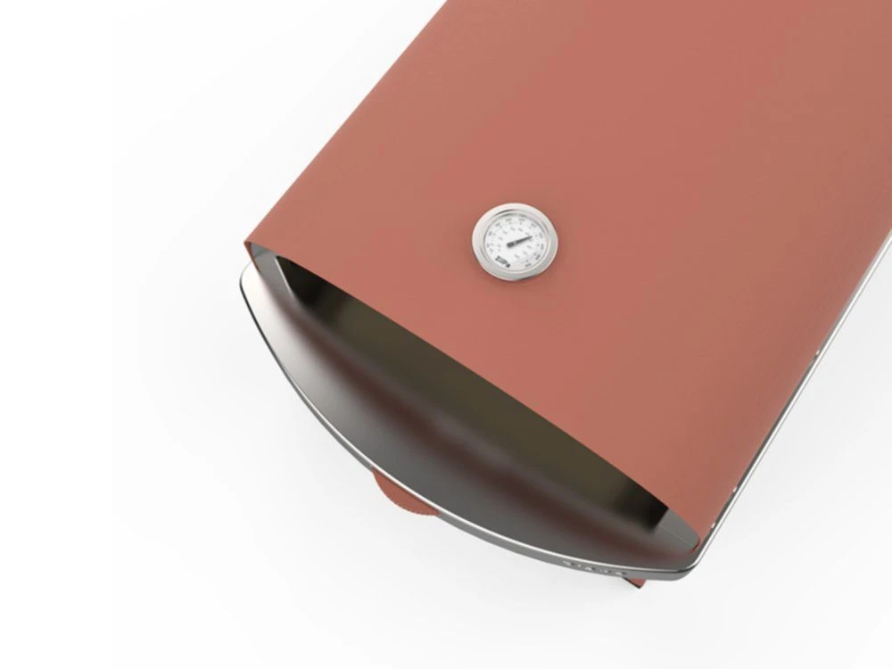 ZiiPa Pizza Oven Piana - Gasmodel - Met Thermometer - Terracotta - Voor ø 30 Cm Pizza's - Roterende Pizzasteen 8 ZiiPa Pizza Oven Piana - Gasmodel - Met Thermometer - Terracotta - Voor ø 30 Cm Pizza's - Roterende Pizzasteen - Afbeelding 8