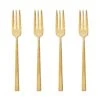 Sambonet Gebaksvorkjes Rock Goud 6 Stuks