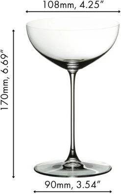 Riedel Cocktail Glazen Veritas - 2 Stuks -Kwaliteitskeukenwinkel Voor Thuis 644900009 dimensions bqN9yyOT