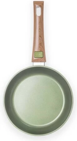 Just Vegan Koekenpan ECO Met Afneembaar Handvat 20 Cm Aluminium Groen -Kwaliteitskeukenwinkel Voor Thuis 656x1200