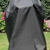 Merkloos Kamado BBQ Large Beschermhoes Cover Tot 25" Inch - Hoes Zwart Groot - O.a. Big Green Egg, Grill Guru, Kamado Joe Classic, Patton, The Bastard, Takumi, Tarrington House