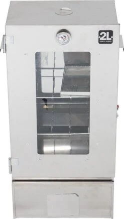 2-L Home & Garden XL Rookoven - RVS - 80x40x28 Cm - 3 Etages 24 2-L Home & Garden XL Rookoven - RVS - 80x40x28 Cm - 3 Etages -Kwaliteitskeukenwinkel Voor Thuis 680x1200