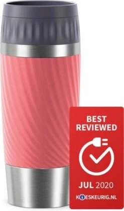 Tefal Travel Mug Easy Twist Thermobeker - Koraalrood - 0,36 Liter -Kwaliteitskeukenwinkel Voor Thuis 708x1200