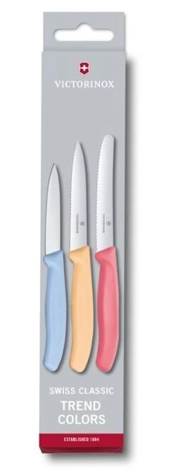 Victorinox Schilmessenset Pastel - 3-Delig -Kwaliteitskeukenwinkel Voor Thuis 7613329141885