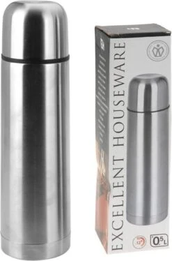 Merkloos Excellent Houseware Bullet Isolatiekan - 0,5 L - RVS -Kwaliteitskeukenwinkel Voor Thuis 792x1200
