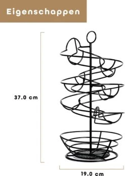 Eiermand – Eierrek – Eierhouder – Eieren – Zwart - Pasen - Tot 40 Eieren - BAULK® -Kwaliteitskeukenwinkel Voor Thuis 852x1200 1