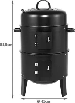 Merkloos Monzana Barbecue-ROKER-Grill-Oven -Kwaliteitskeukenwinkel Voor Thuis 867x1200 1