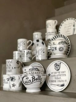 Blond Amsterdam - X Noir - Bord - I Licked - Ø 22 Cm -Kwaliteitskeukenwinkel Voor Thuis 899x1200 3