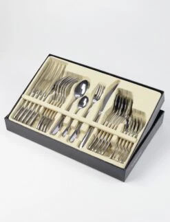 Merkloos Bestekset Luxe Round 24-delig | Premium Quality | 6 Personen 8 Merkloos Bestekset Luxe Round 24-delig | Premium Quality | 6 Personen -Kwaliteitskeukenwinkel Voor Thuis 917x1200 4