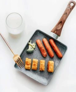 Zaigon All In 1 Pan - Inductie + Vaatwasmachinebestendig - Kleine Pan - Omeletpan - Tamagoyaki Pan - Tamago Pan - Vierkante Pan - Sushi Pan - Vierkante Pan -Kwaliteitskeukenwinkel Voor Thuis 994x1200