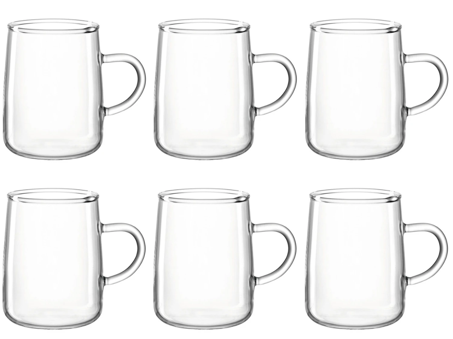 Montana Theeglazen - Hittebestendig Glas - 300 Ml - 6 Stuks 1 Montana Theeglazen - Hittebestendig Glas - 300 Ml - 6 Stuks