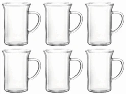 Montana Theeglazen - Hittebestendig Glas - 260 Ml - 6 Stuks