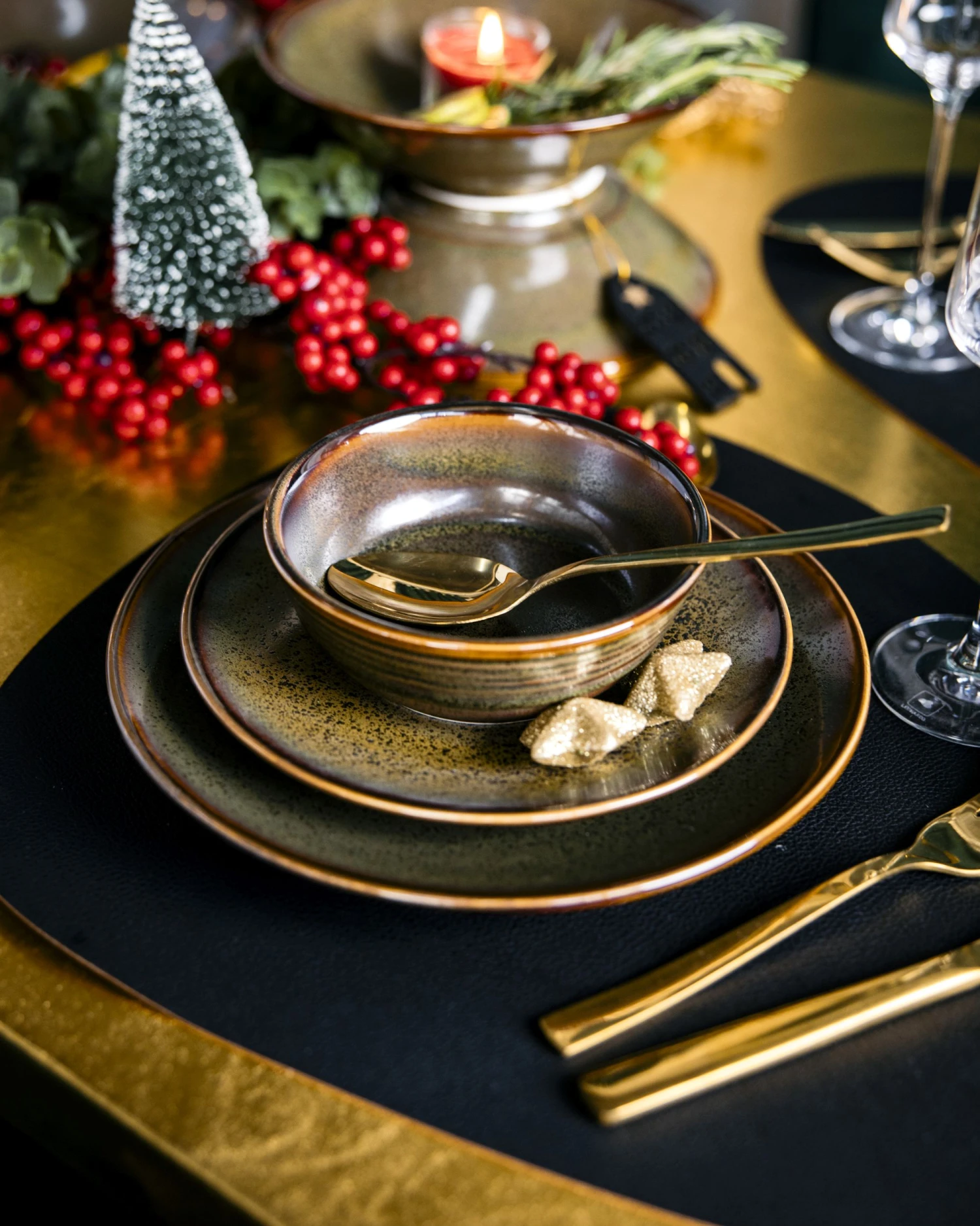 Jay Hill Serviesset Baltra - 16-delig / 4 Personen - Bruin 6 Jay Hill Serviesset Baltra - 16-delig / 4 Personen - Bruin - Afbeelding 6